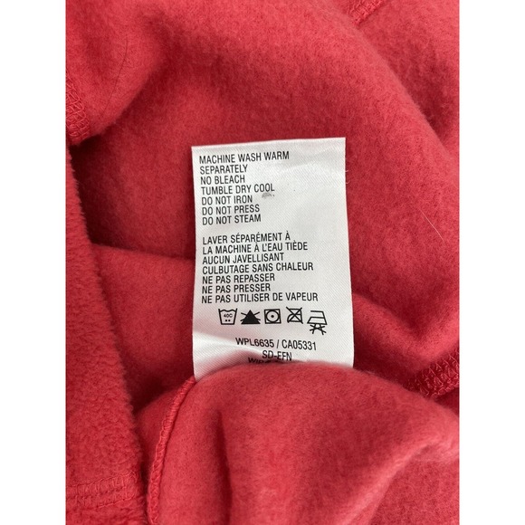 Woolrich Women's Full Zip Fleece Red Sleeveless‎ Pockets Vest Size Med - Picture 6 of 7